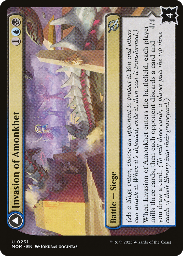 Invasion of Amonkhet // Lazotep Convert (MOM-231) - March of the Machine
