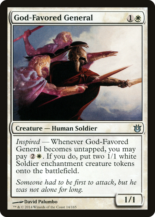 God-Favored General (BNG-014) - Born of the Gods Foil
