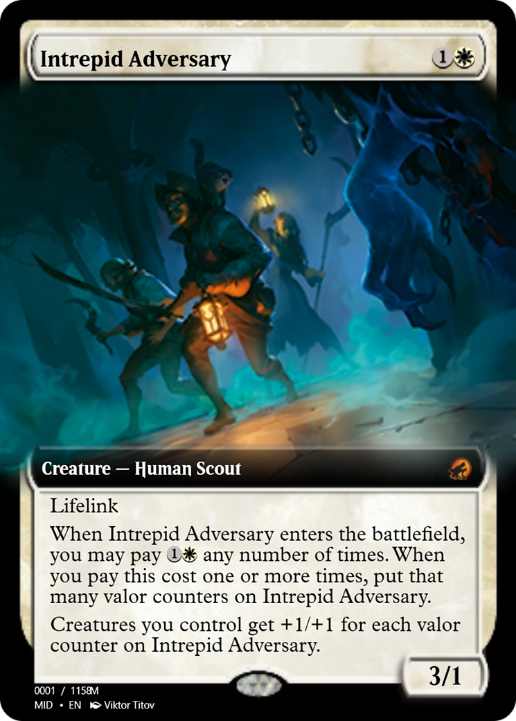 Intrepid Adversary (PRM-93882) - Magic Online Promos