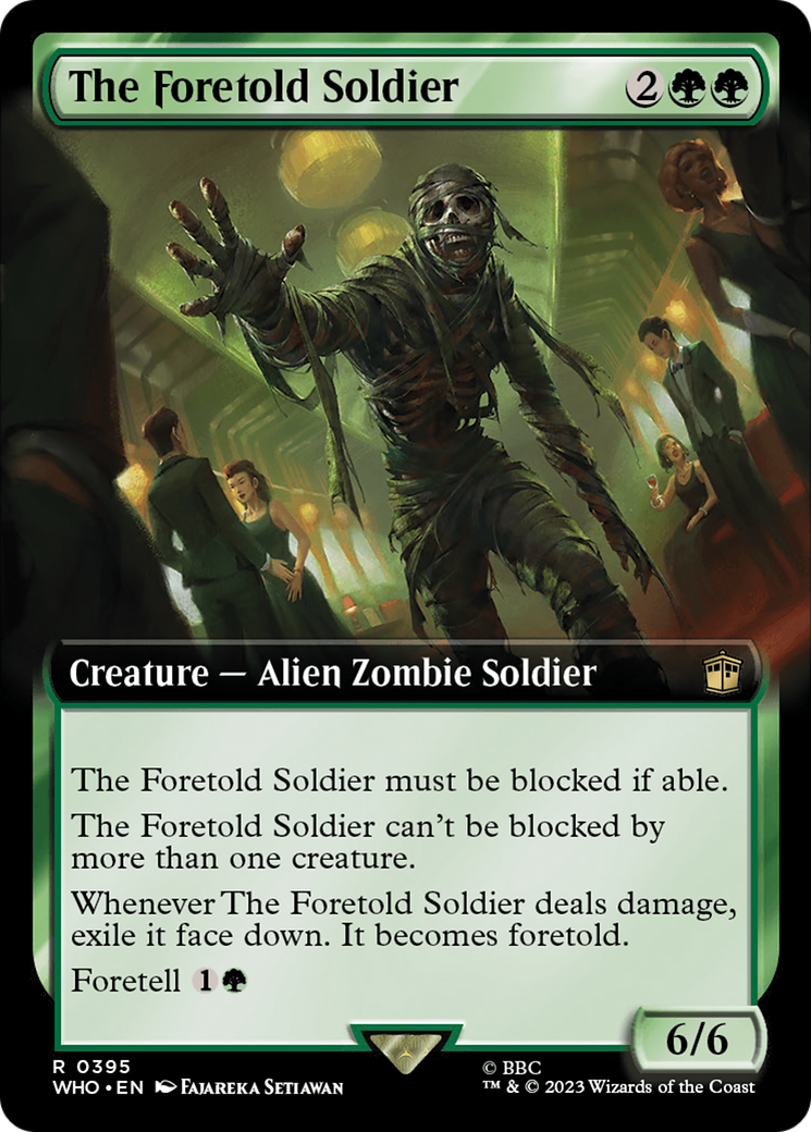 The Foretold Soldier (WHO-395) - Doctor Who: (Extended Art) Foil