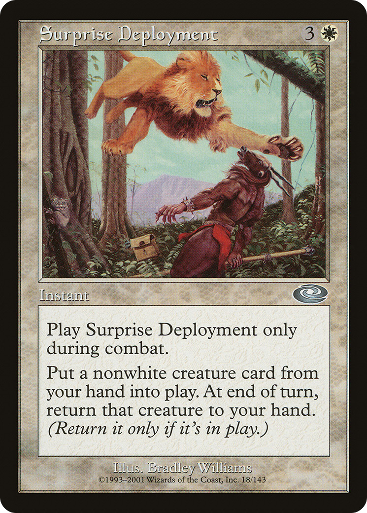 Surprise Deployment (PLS-018) - Planeshift