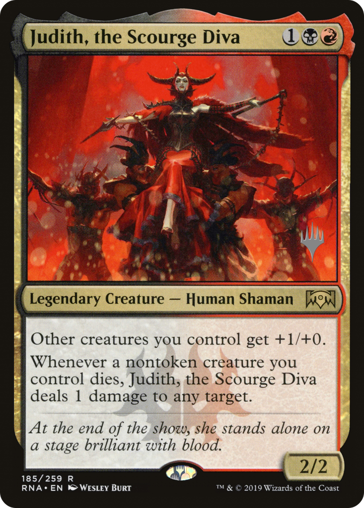 Judith, the Scourge Diva (PPELD-185) - Ravnica Allegiance Promos