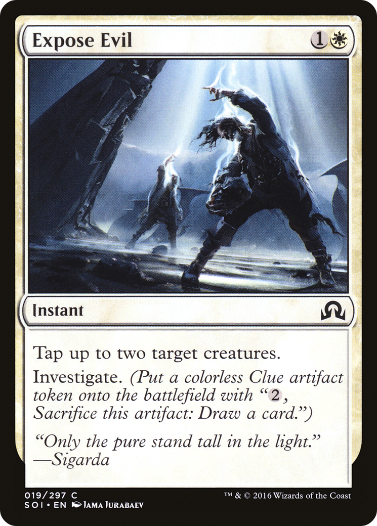 Expose Evil (SOI-019) - Shadows over Innistrad Foil