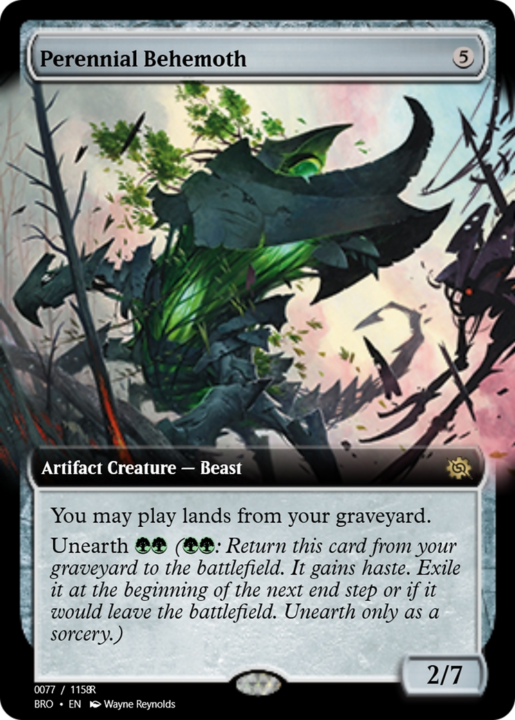 Perennial Behemoth (PRM-105762) - Magic Online Promos