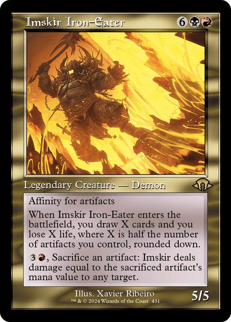 Imskir Iron-Eater (MH3-431) - Modern Horizons 3 Foil