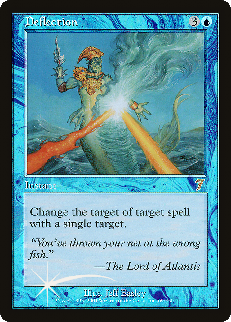 Deflection (7ED-69★) - Seventh Edition Foil