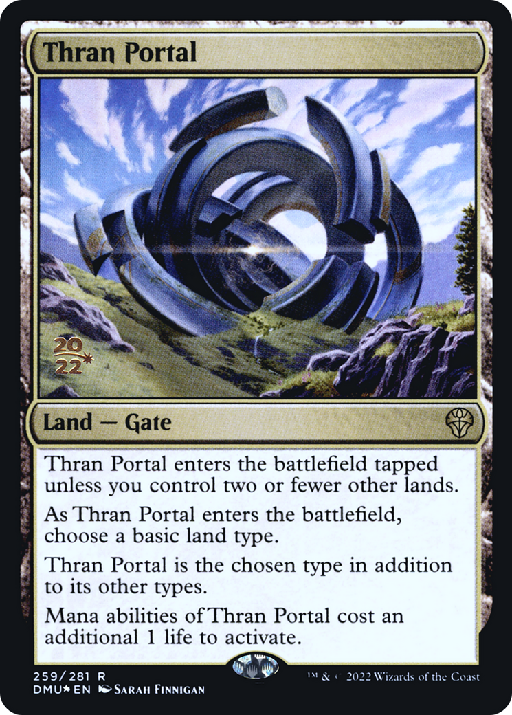 Thran Portal (PRE-259S) - Dominaria United Promos Foil
