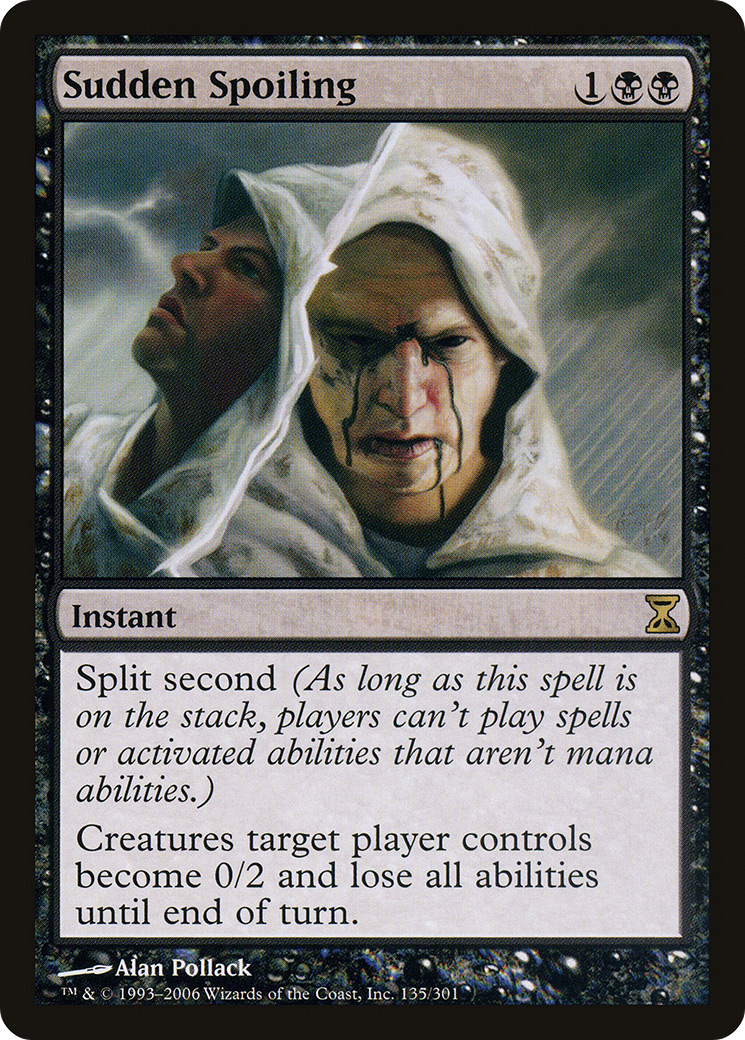 Sudden Spoiling (TSP-135) - Time Spiral Foil