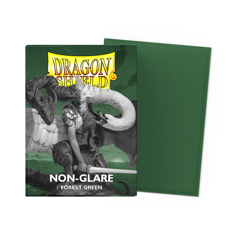 Dragon shield Non- Glare Matte: Forest Green