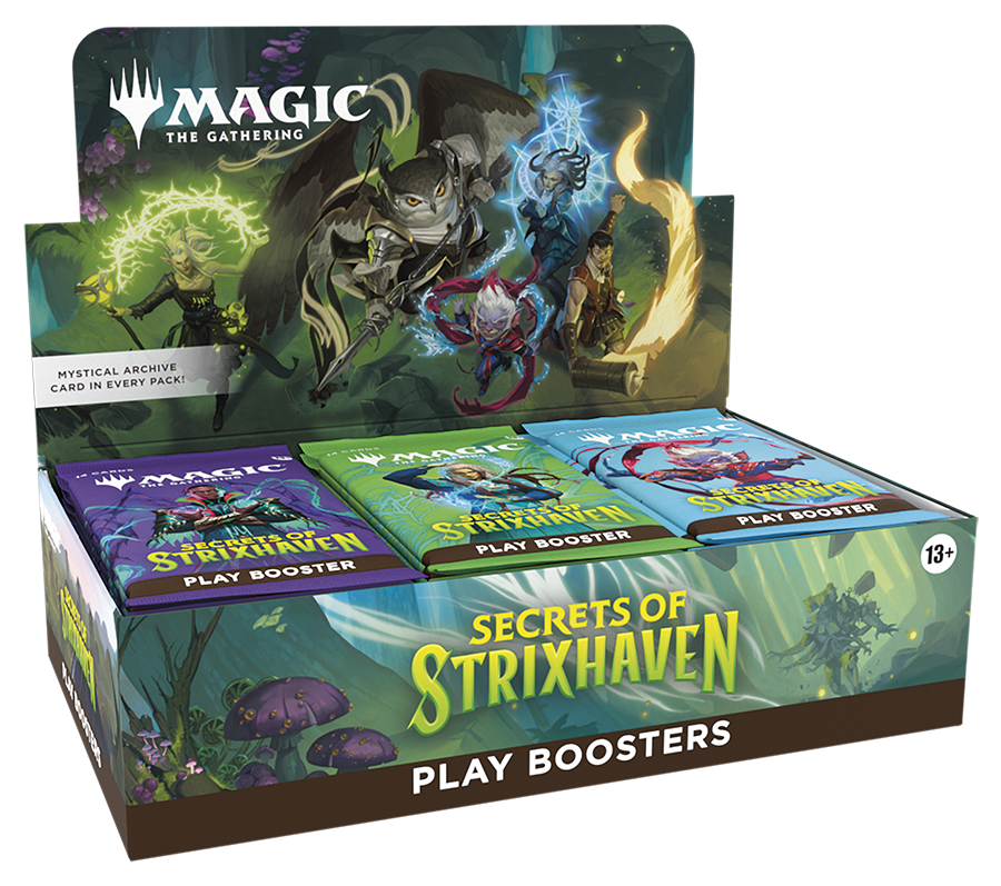 Secrets of Strixhaven: Play Booster Box Shipping Apr 17th