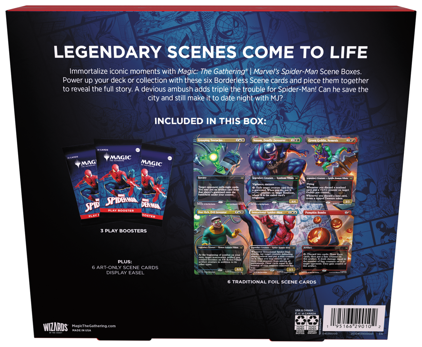 Spiderman Scene Box