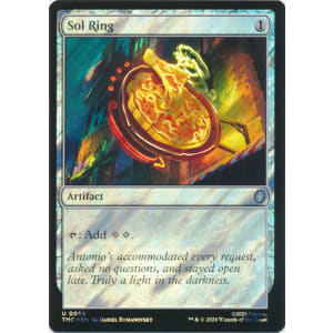Sol Ring (Surge Foil) (TMC-059) - Commander: Teenage Mutant Ninja Turtles Foil
