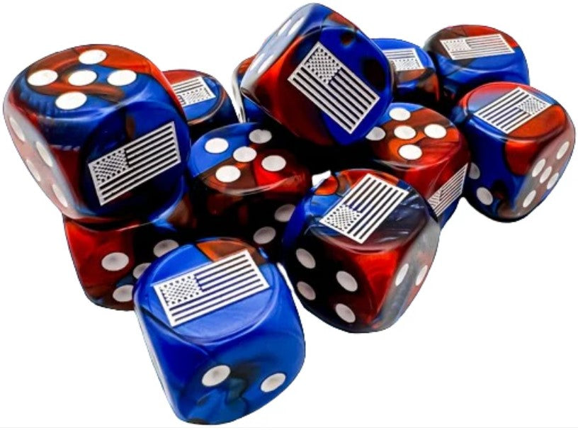 Dice Chessex 12D6 USA Dice