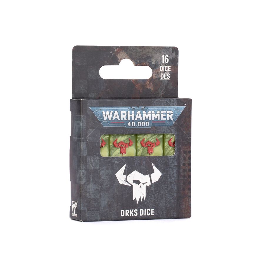 Orks: Dice Set (Launch day 2026-09-05)
