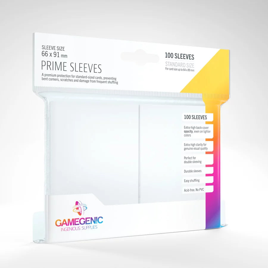 Prime Sleeves: White