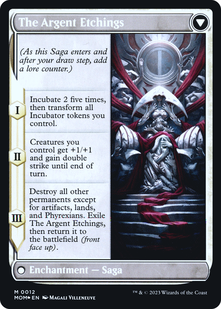 Elesh Norn // The Argent Etchings (PRE-012) - March of the Machine Promos Foil
