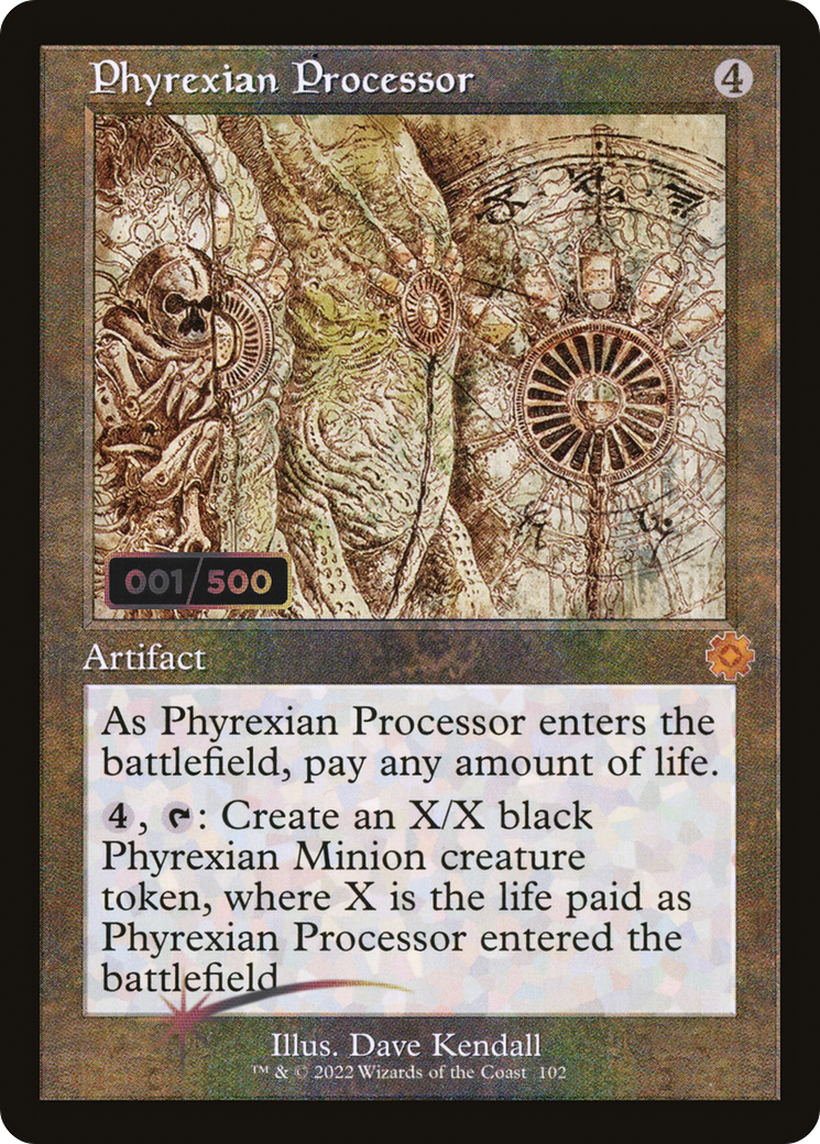 Phyrexian Processor (BRR-102) - The Brothers' War Retro Artifacts Foil