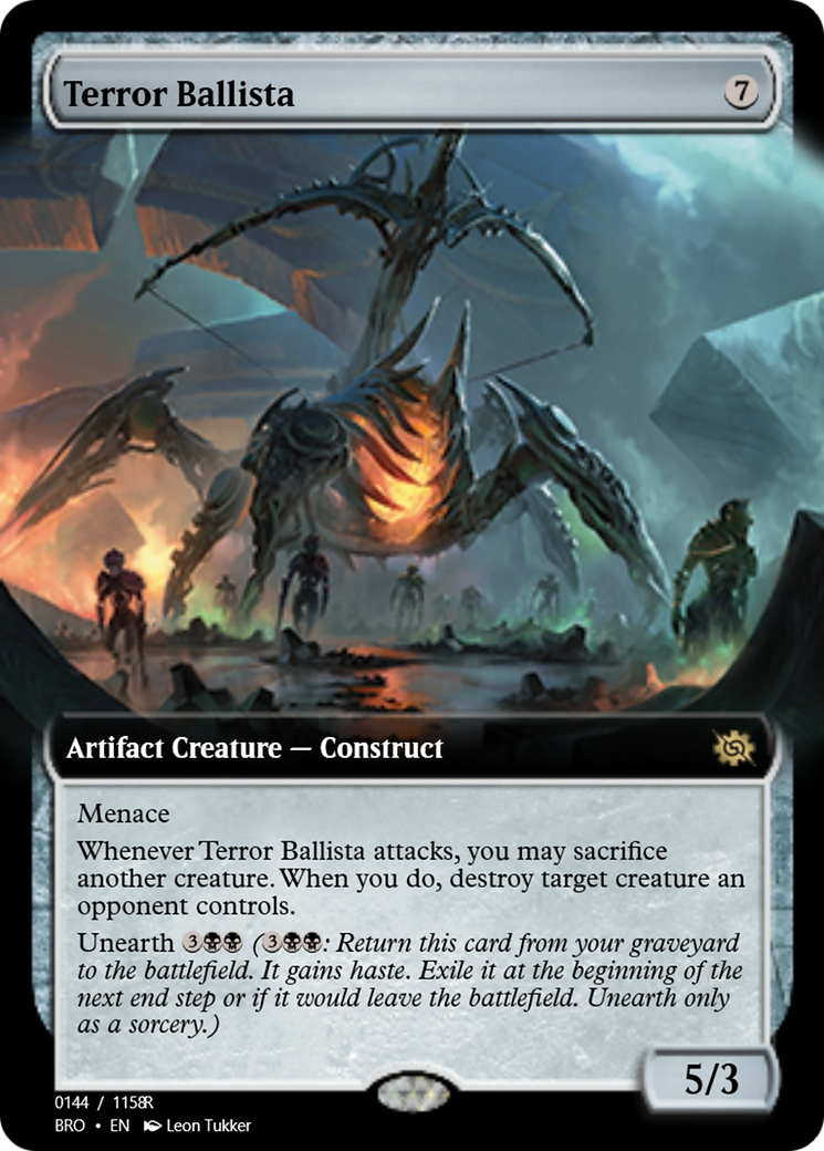 Terror Ballista (PRM-105822) - Magic Online Promos Foil