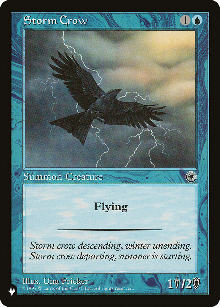Storm Crow (LIST-) - The List