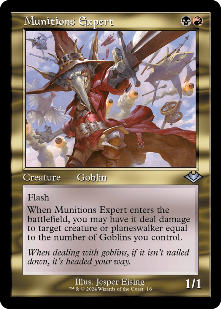 Munitions Expert (MH1-016) - Modern Horizons 2 Timeshifts Foil