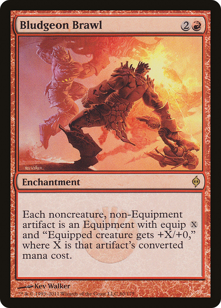 Bludgeon Brawl (NPH-080) - New Phyrexia Foil