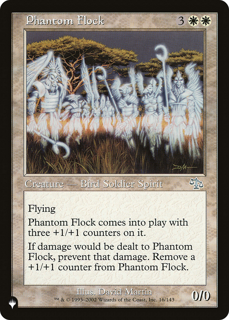 Phantom Flock (LIST-16/143) - The List