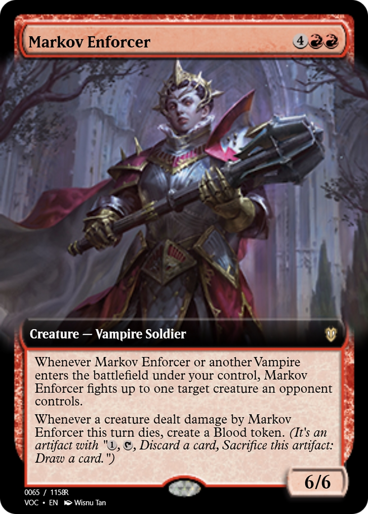 Markov Enforcer (PRM-95369) - Magic Online Promos