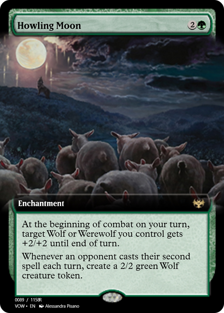 Howling Moon (PRM-95417) - Magic Online Promos