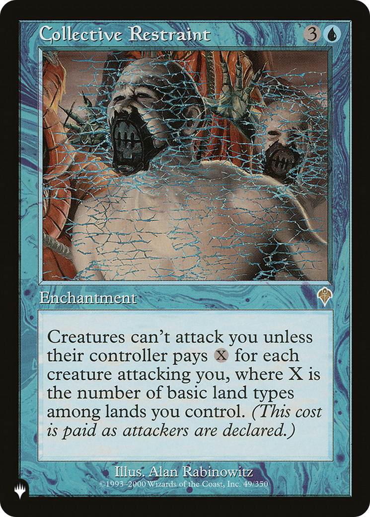 Collective Restraint (LIST-INV-49) - The List