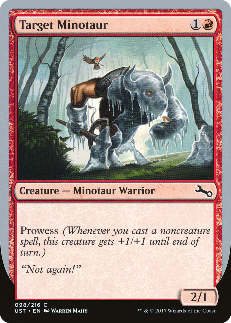 Target Minotaur (UST-098) - Unstable
