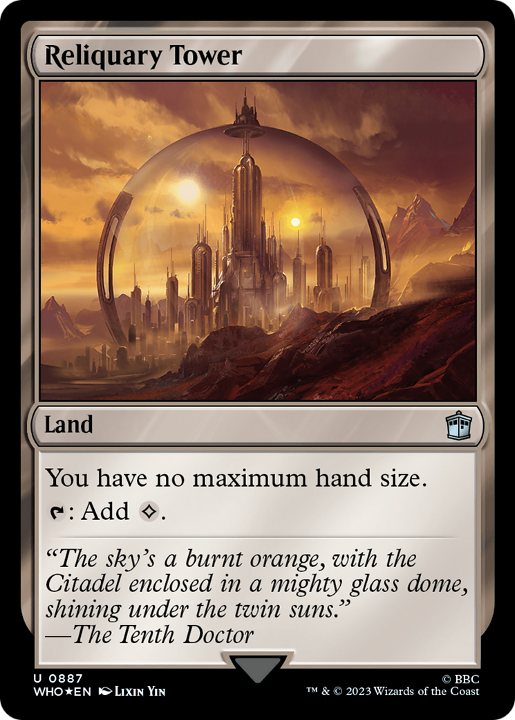 Reliquary Tower (WHO-887) - Doctor Who Foil