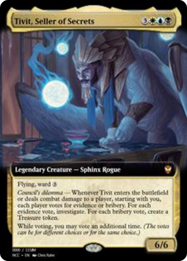 Tivit, Seller of Secrets (PRM-99801) - Magic Online Promos