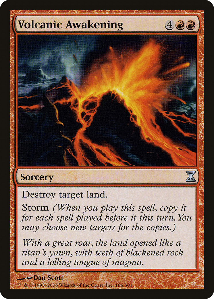 Volcanic Awakening (TSP-186) - Time Spiral