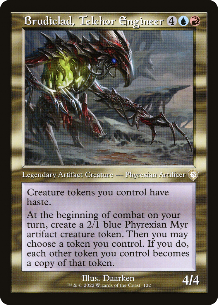 Brudiclad, Telchor Engineer (BRC-122) - The Brothers' War Commander