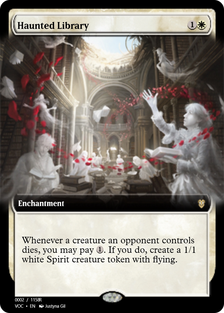 Haunted Library (PRM-95243) - Magic Online Promos