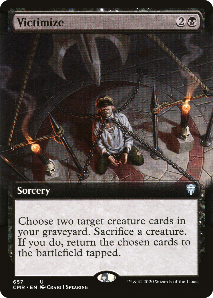 Victimize (CMR-657) - Commander Legends: (Extended Art)