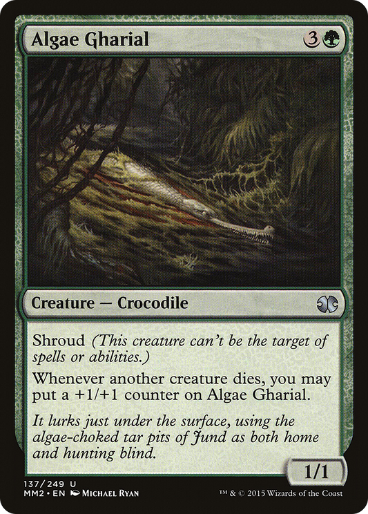 Algae Gharial (MM2-137) - Modern Masters 2015 Foil