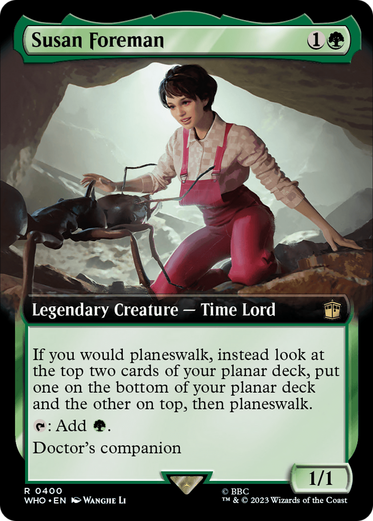 Susan Foreman (WHO-400) - Doctor Who: (Extended Art)