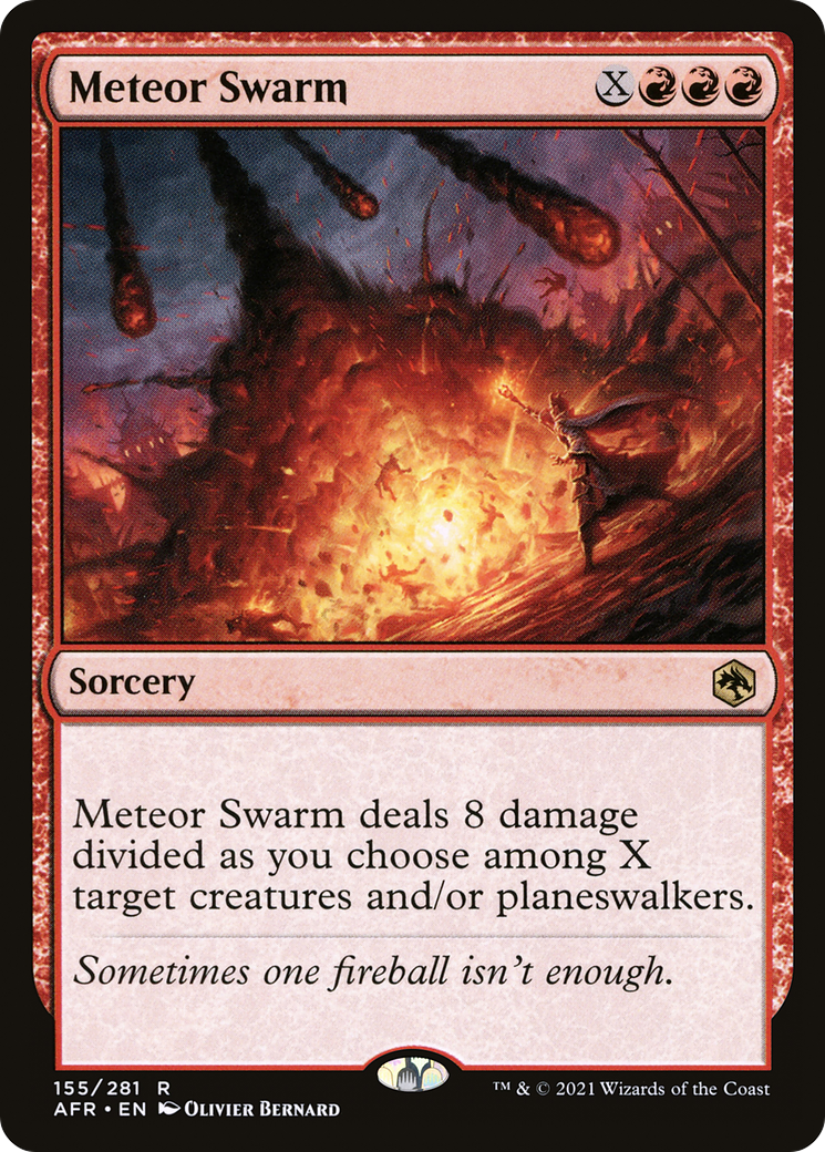 Meteor Swarm (AFR-155) - Adventures in the Forgotten Realms