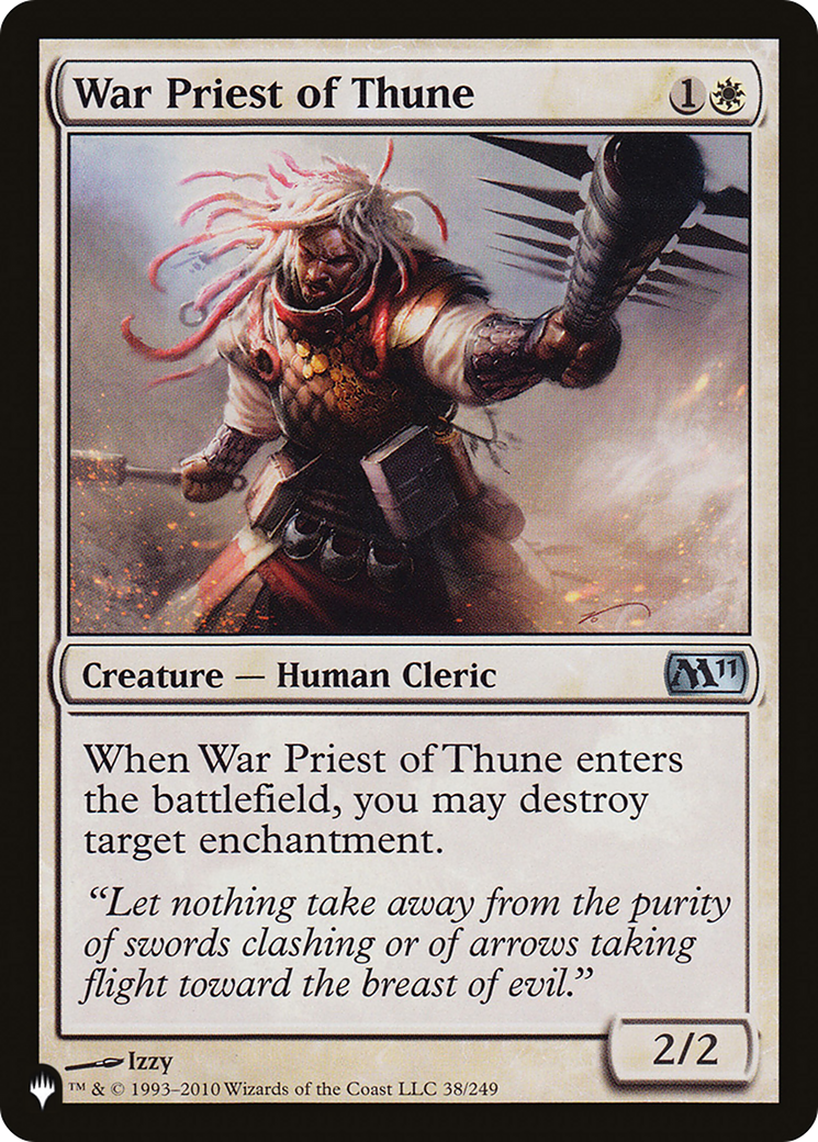 War Priest of Thune (LIST-38/249) - The List