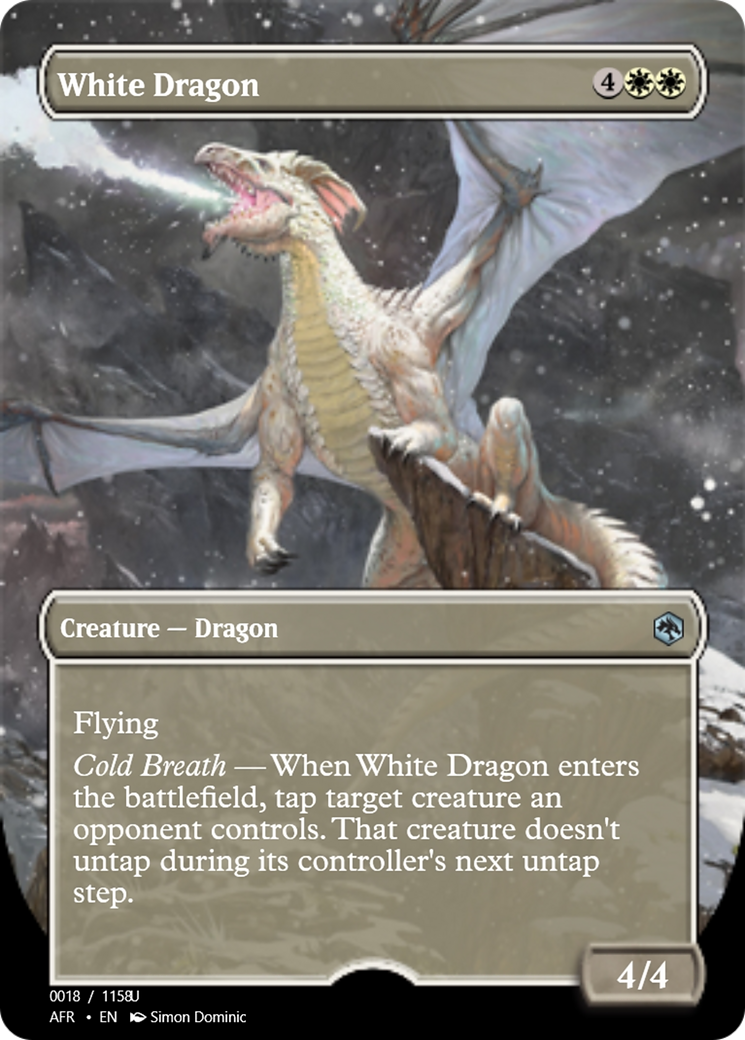 White Dragon (PRM-92652) - Magic Online Promos