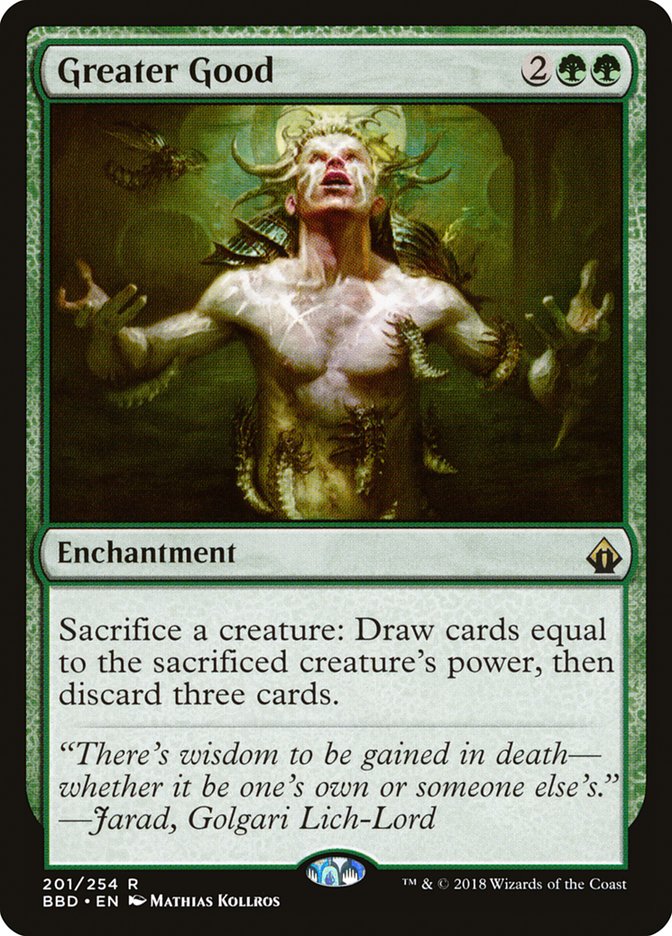 MTG Single: Greater Good