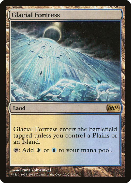 Glacial Fortress (M13-225) - Magic 2013 Foil