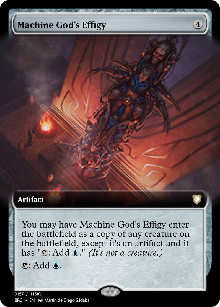 Machine God's Effigy (PRM-105844) - Magic Online Promos Foil