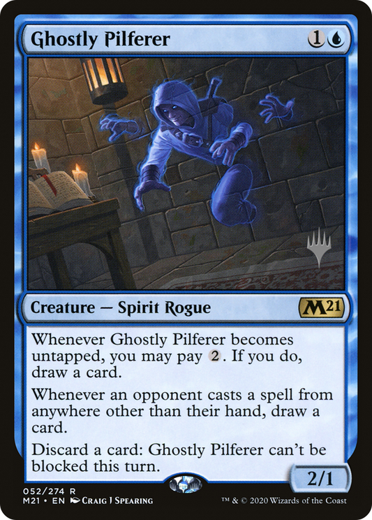 Ghostly Pilferer (PPM21-052) - Core Set 2021 Promos