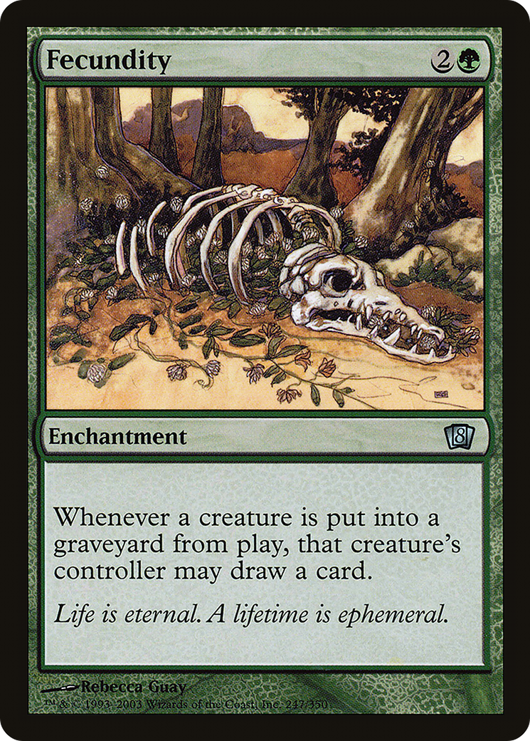 Fecundity (8ED-247★) - Eighth Edition Foil