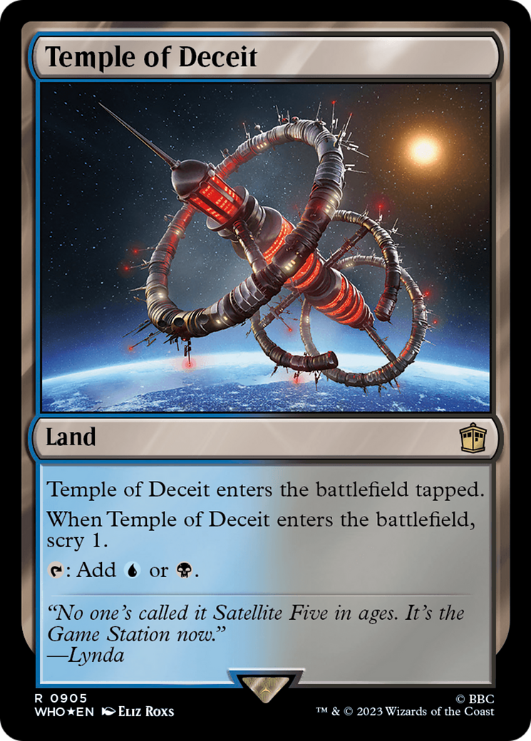 Temple of Deceit (WHO-905) - Doctor Who Foil