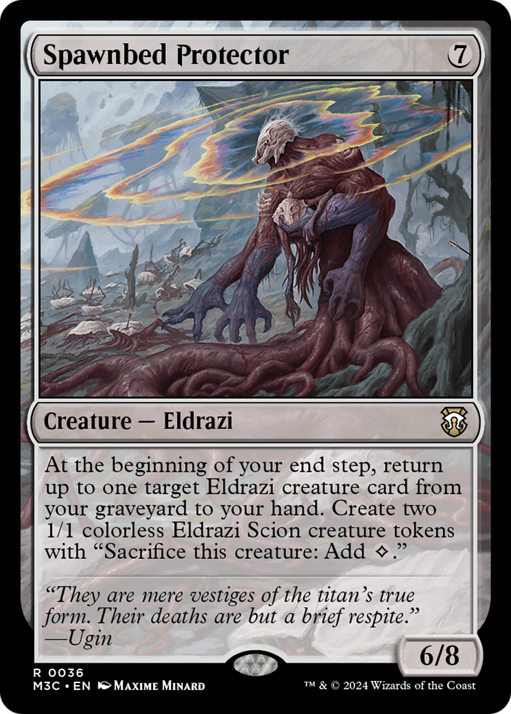 Spawnbed Protector (M3C-036) - Modern Horizons 3 Commander