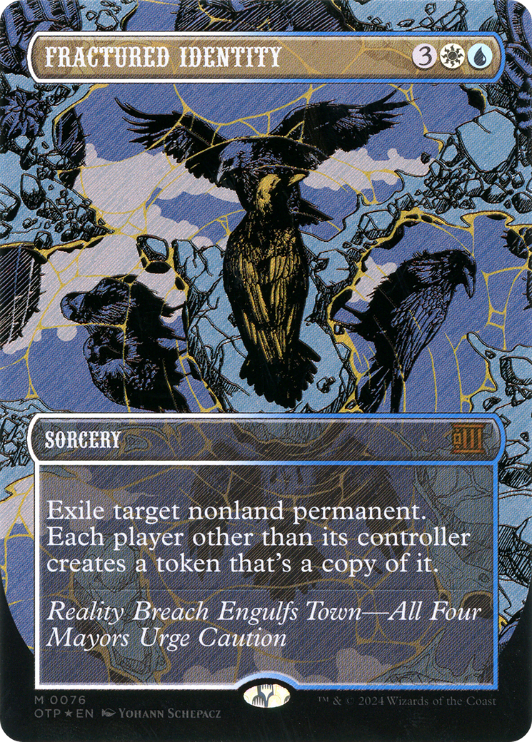Fractured Identity (OTP-076) - Breaking News (Borderless) Foil