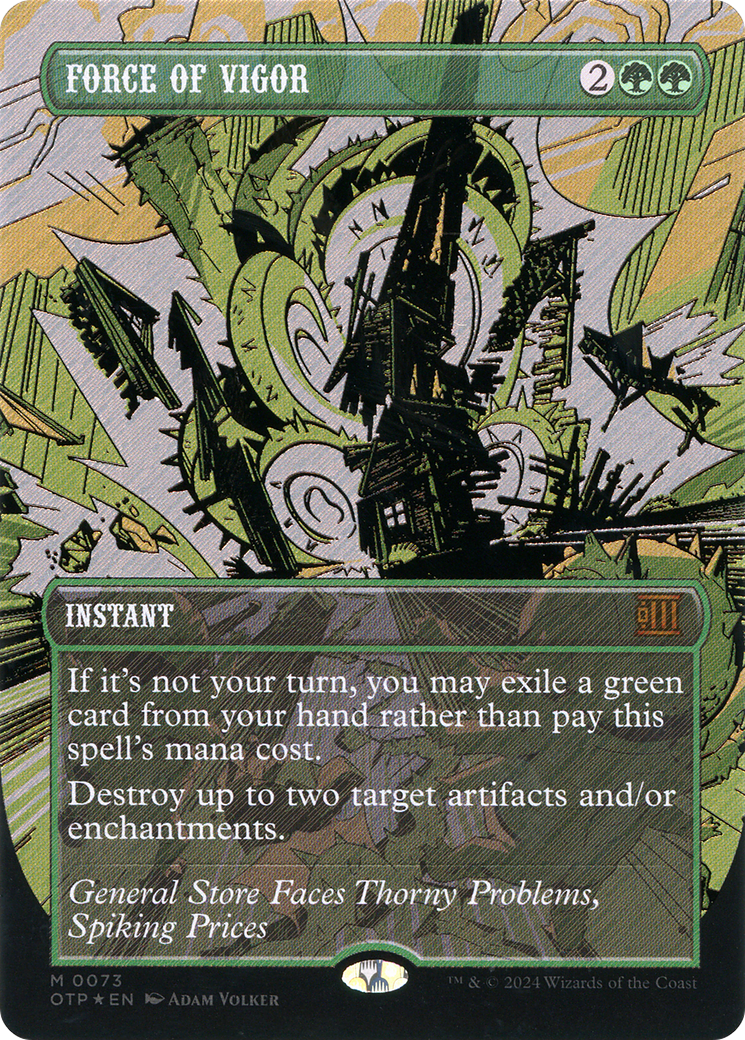 Force of Vigor (OTP-073) - Breaking News (Borderless) Foil